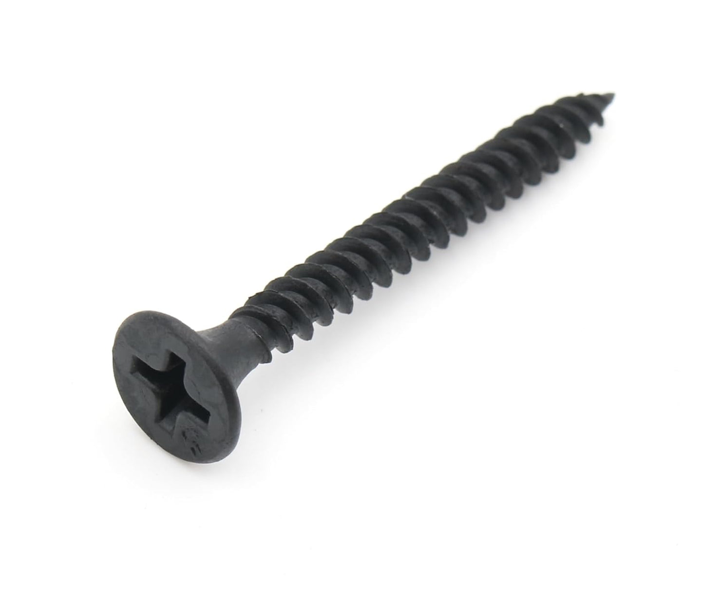 Design61 Schnellbauschrauben Magazin Rigipsschrauben Feingewinde Trompetenkopf PH-2 Kreuzschlitz Gehärteter Stahl Phosphatiert Schwarz Gipsplattenschrauben (3,5 x 45 mm, 200, stück)