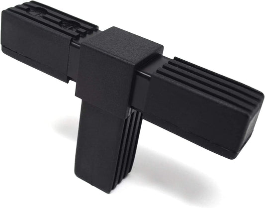 Design61 4x connecteur en T pour tubes carrés raccord de tuyau 30 x 2 mm