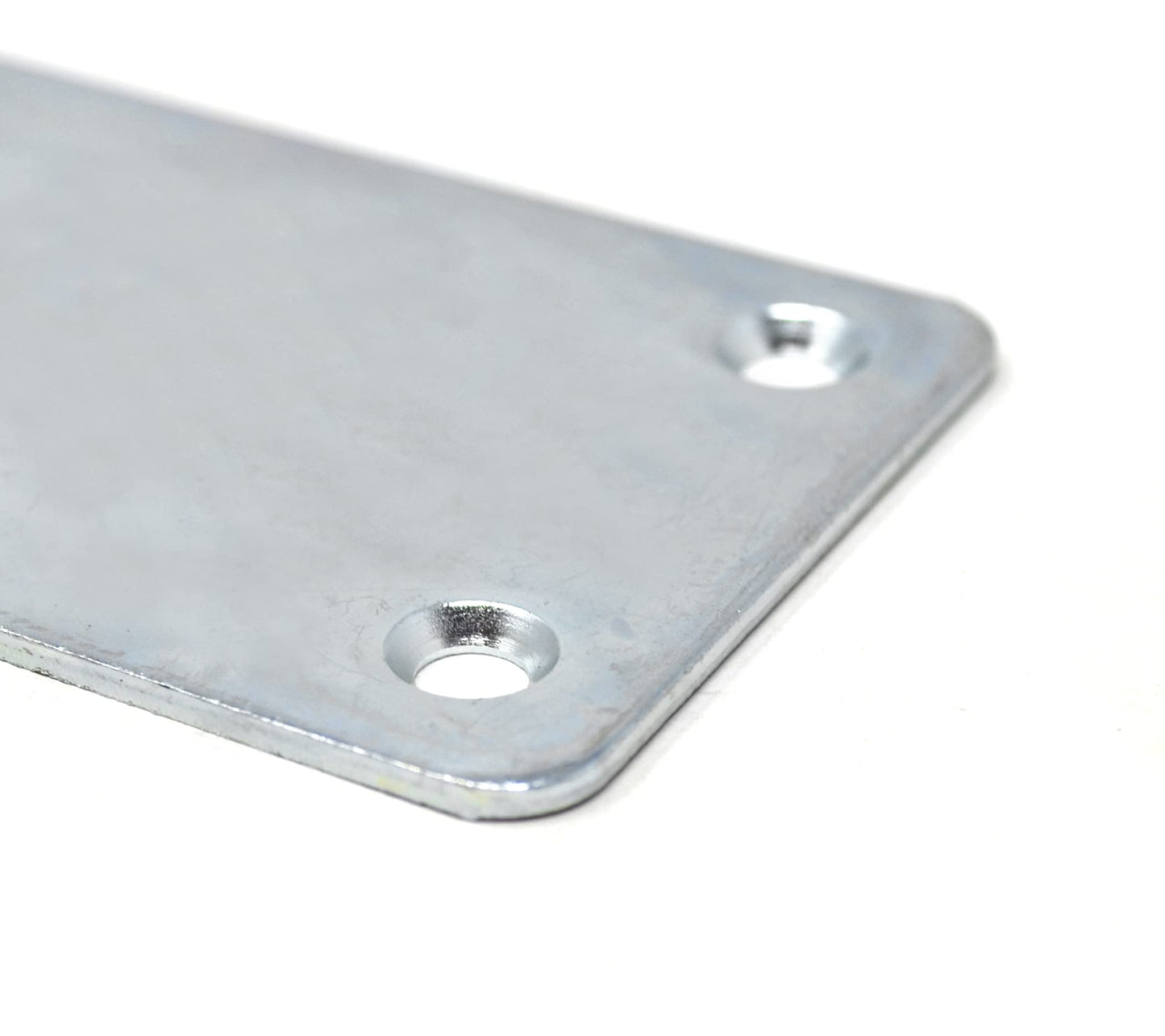 Design61 4er Lochplatte Flachverbinder Fixierplatte Anschraubplatte Montageplatte 82,5 x 50 mm
