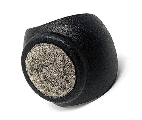 Design61 Filzgleiter 8er Set Stuhlgleiter Bodenschongleiter Ø 27-29 mm Silencer Möbelgleiter Klemmschalengleiter mit geräuschdämpfender Filzgleitfläche