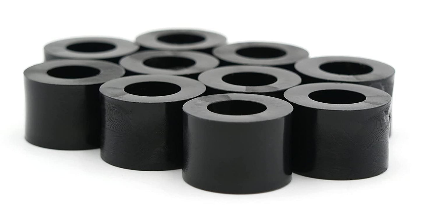 Design61 10x entretoises douilles d'écartement rondelles L 7 mm x Ø 15/8,2 mm M8 rondes HD-Polyéthylène