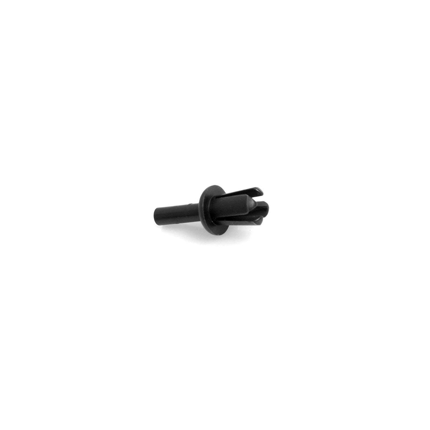 Design61 Spreiznieten Befestigung Clip 50 Stück in Schwarz 5 mm Loch