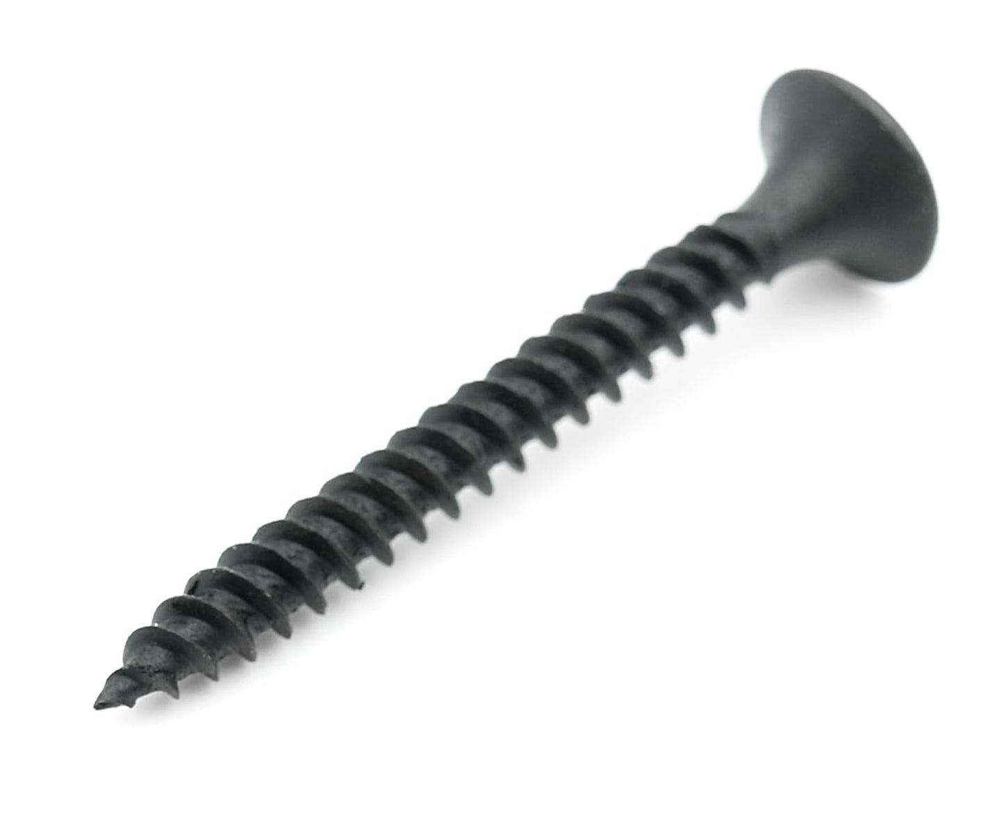 Design61 Schnellbauschrauben Magazin Rigipsschrauben Feingewinde Trompetenkopf PH-2 Kreuzschlitz Gehärteter Stahl Phosphatiert Schwarz Gipsplattenschrauben (3,5 x 45 mm, 200, stück)