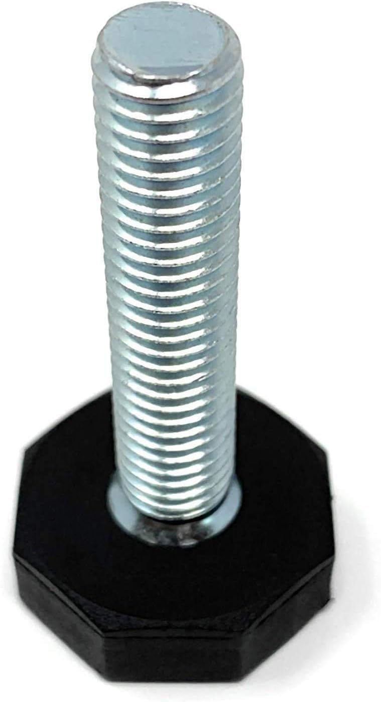 Design61 4X Verstellschraube Justierschraube Stellschraube M8 x 16 mm Fuß Ø 27mm