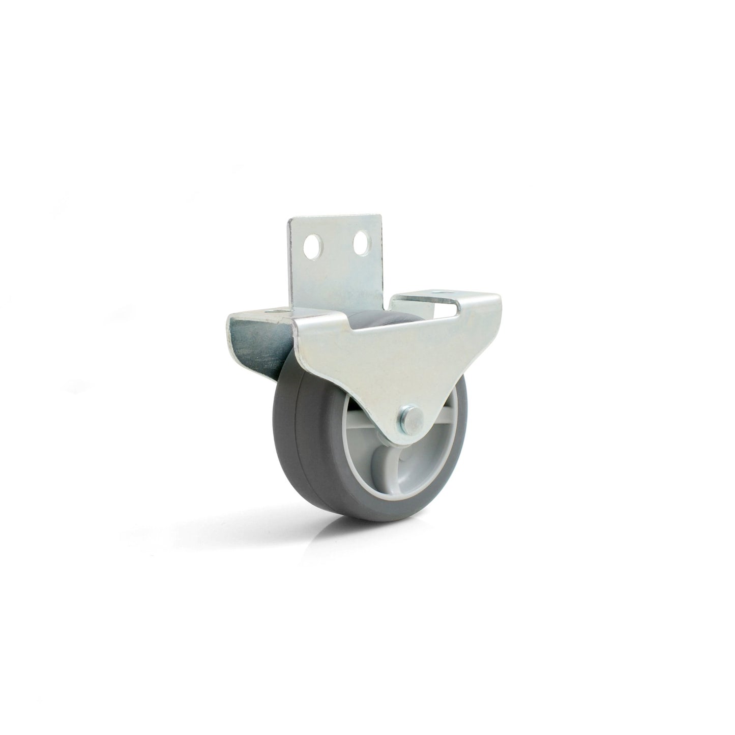 Design61 4x Kastenbockrolle Bettkastenrolle Möbelrolle Möbelrollen Seitlich anschraubbar Rolle 30x14 mm mit weicher Lauffläche