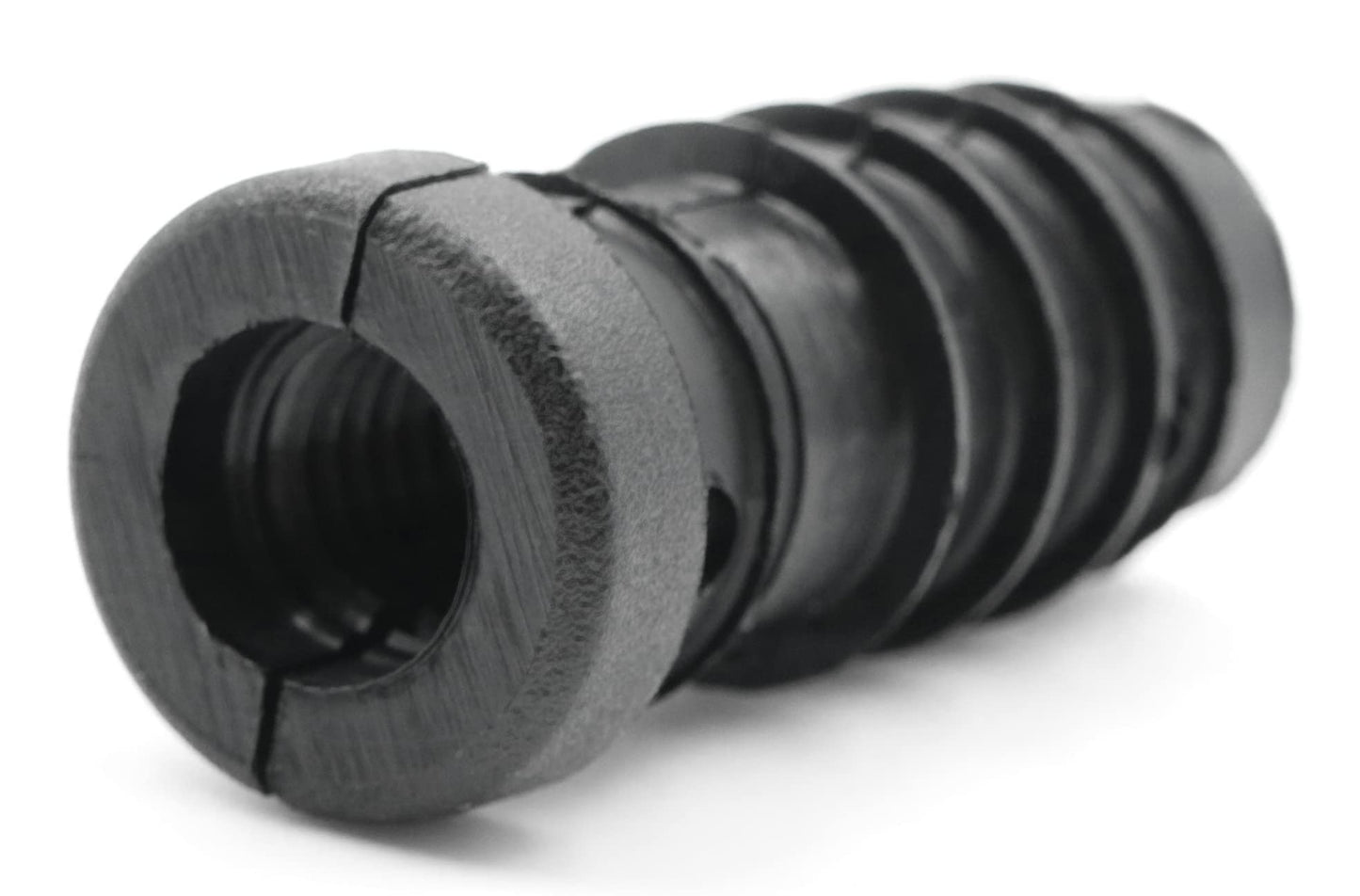 Design61 8x Gewindestopfen Justierstopfen für Rundrohr mit Kunststoffgewinde M8 Ø 16 mm 1 mm Wandstärke