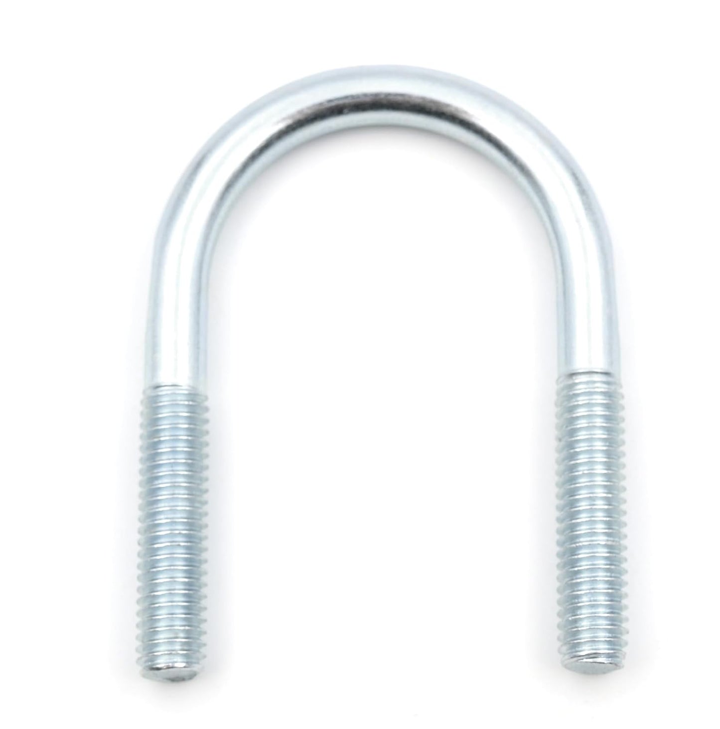 Design61 Bügelschraube Rundstahlbügel Innen Durchmesser Gewindebügel U-Bolzen Rundrohrschelle für Rohrbefestigung Metallbau KFZ Industrie Boot Werkstatt Bau (M6 x 20 mm, 4, stück)