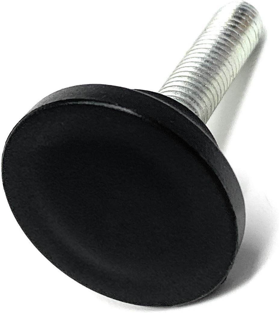 Design61 4x Verstellschraube Justierschraube Ø 30 mm mit verzinkter Stellschraube M8x35 mm