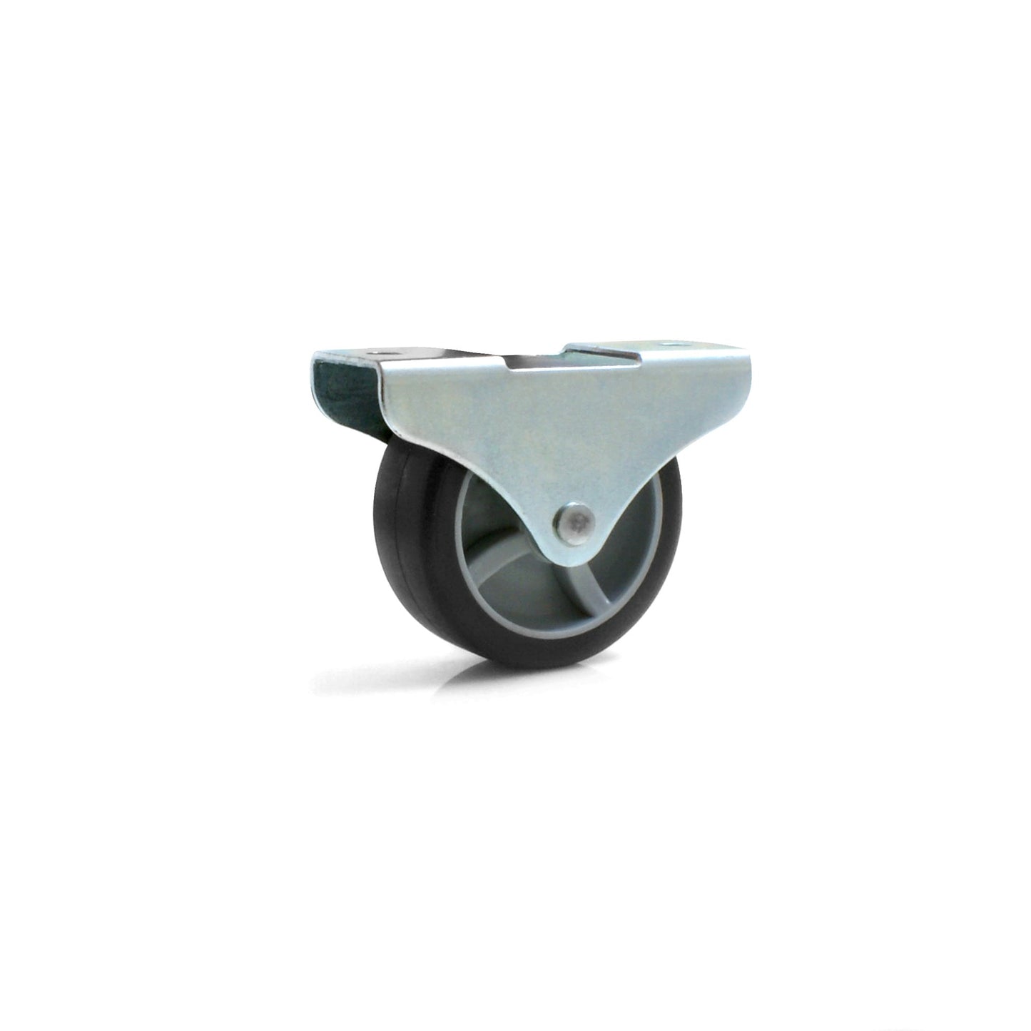 Design61 4x Kastenbockrolle Bettkastenrolle Möbelrolle Möbelrollen 50x19 mm mit weicher Lauffläche