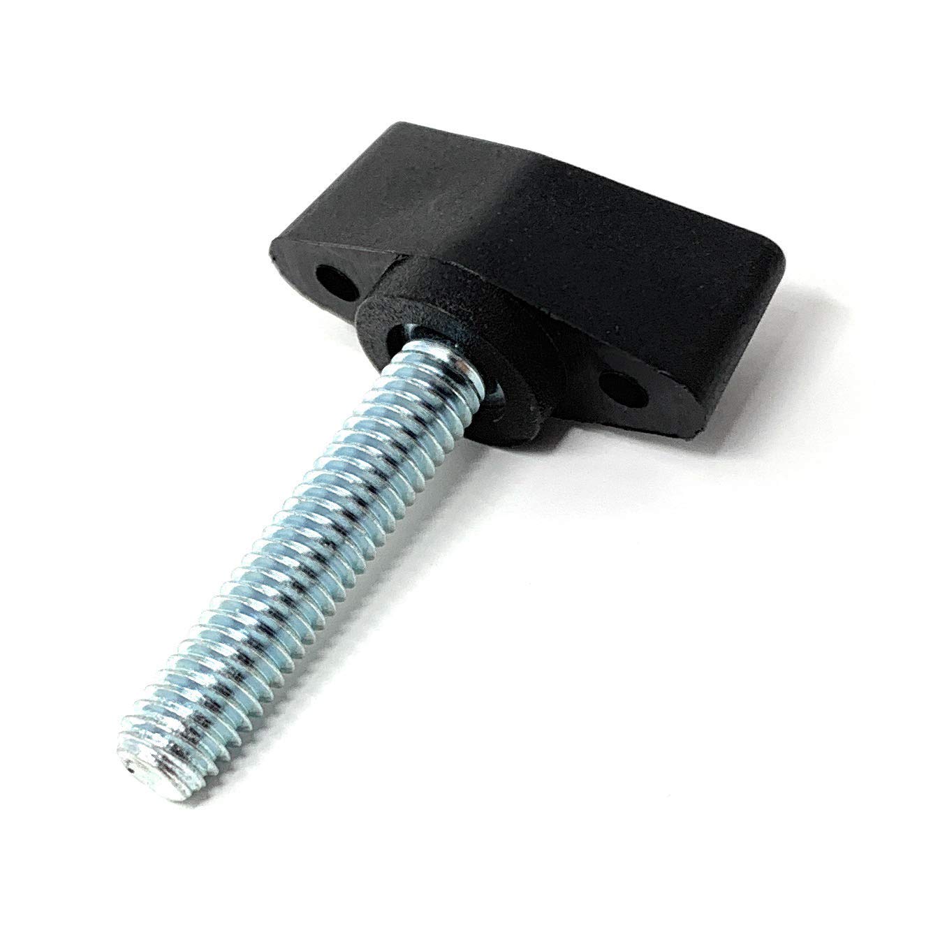 Design61 4x Flügelschraube Kunststoff mit Gewindebolzen Stahl M5 x 29 mm