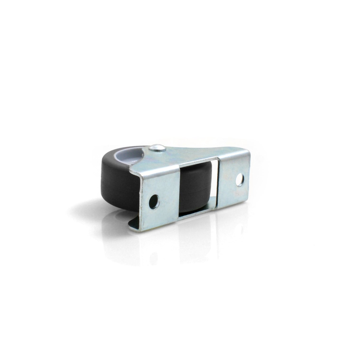 Design61 4x Kastenbockrolle Bettkastenrolle Möbelrolle Möbelrollen 50x19 mm mit weicher Lauffläche