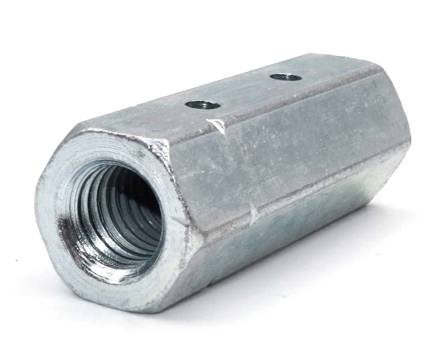 Écrou de tige Design61 M8 x 35 mm écrou de tendeur hexagonal DIN 1479 filetage intérieur tige filetée acier galvanisé lot de 4