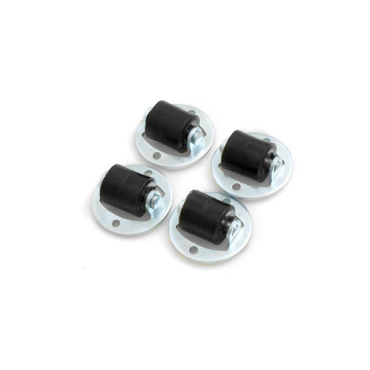 Design61 4x Kastenbockrolle Möbelrolle Möbelrollen Rolle Ø 13 x B 14 mm