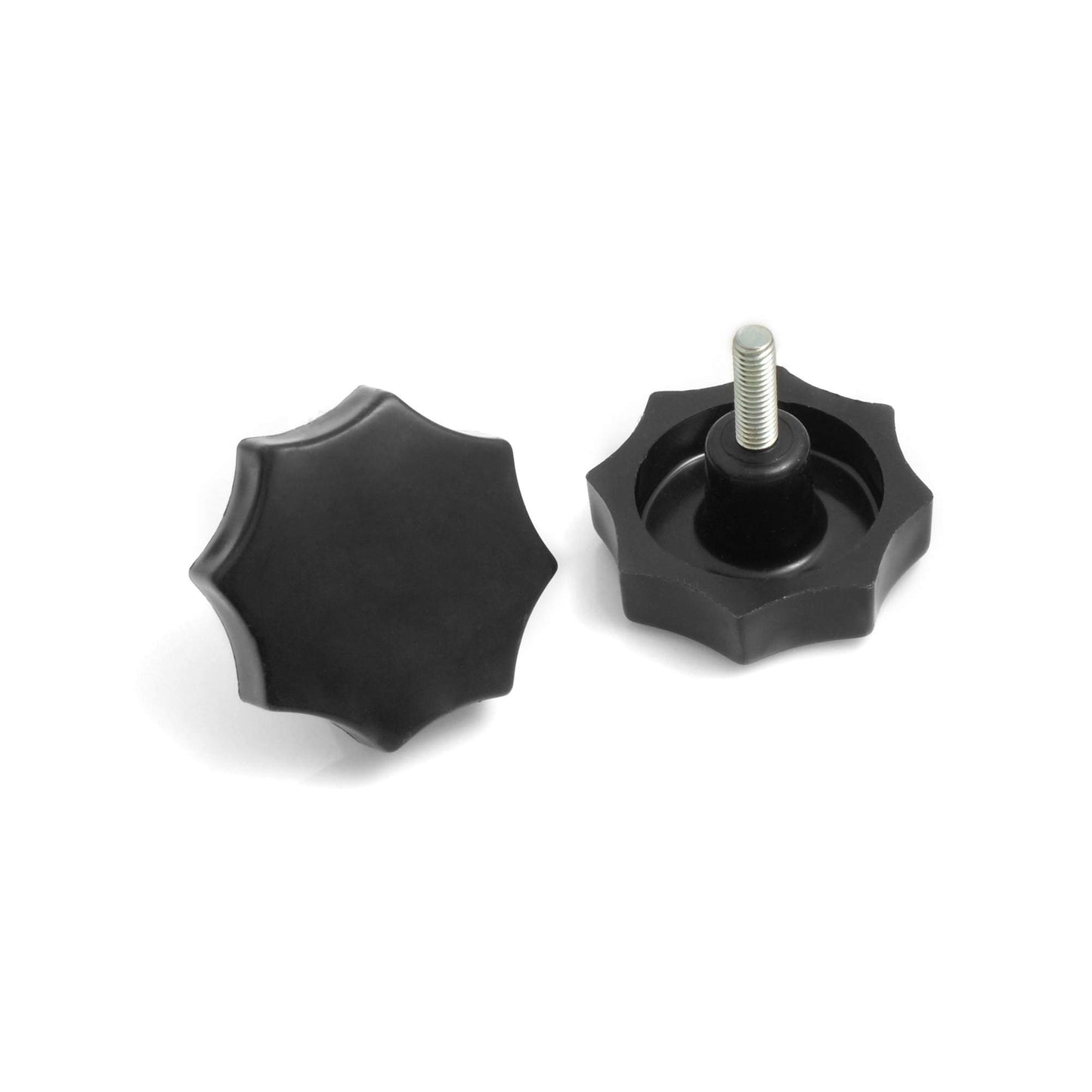 Design61 set of 4 star grip handwheel M8 x 20 mm Ø50