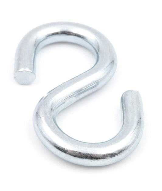 Design61 10x S-Haken 25 mm Länge Verzinkt S haken Rostfrei Metallhaken Doppelhaken Aufhängehaken zum Aufhängen für Küche Werkstatt Haushalt Garten