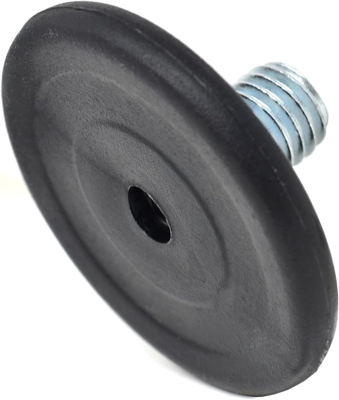 4X Justierfüße flach Ø 40 mm M8 x 16 mm Stellschraube verzinkt Stellfüße Nivellierfüße für Möbel, Werkbank & Maschinen