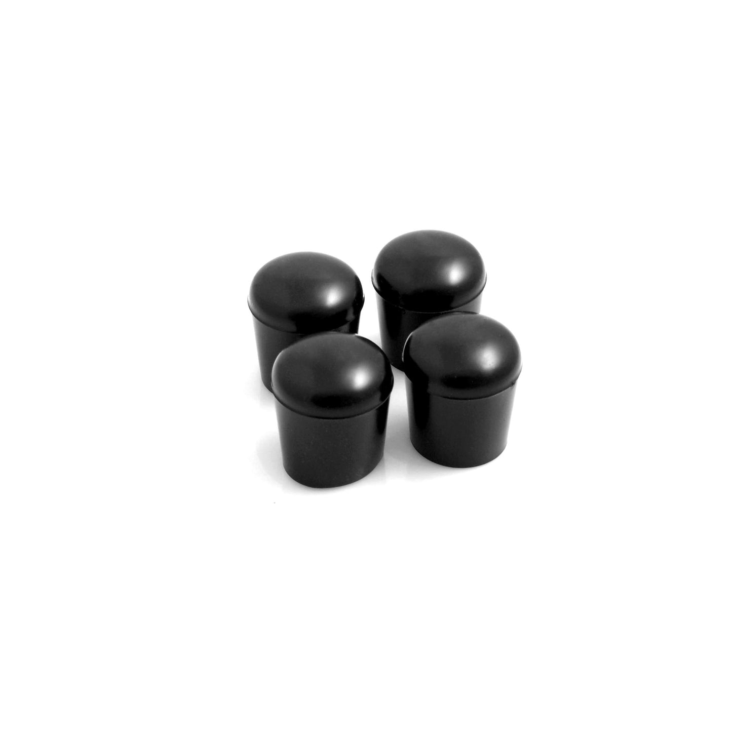 Design61 Endkappe Gleitkappe Schutzkappen Fusskappen mit Stahleinlage Ø22 mm 4 Stück