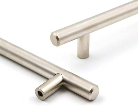 Design61 2x Möbelgriffe 128mm Griffe für Küchenschränke Schrankgriffe Schubladengriffe