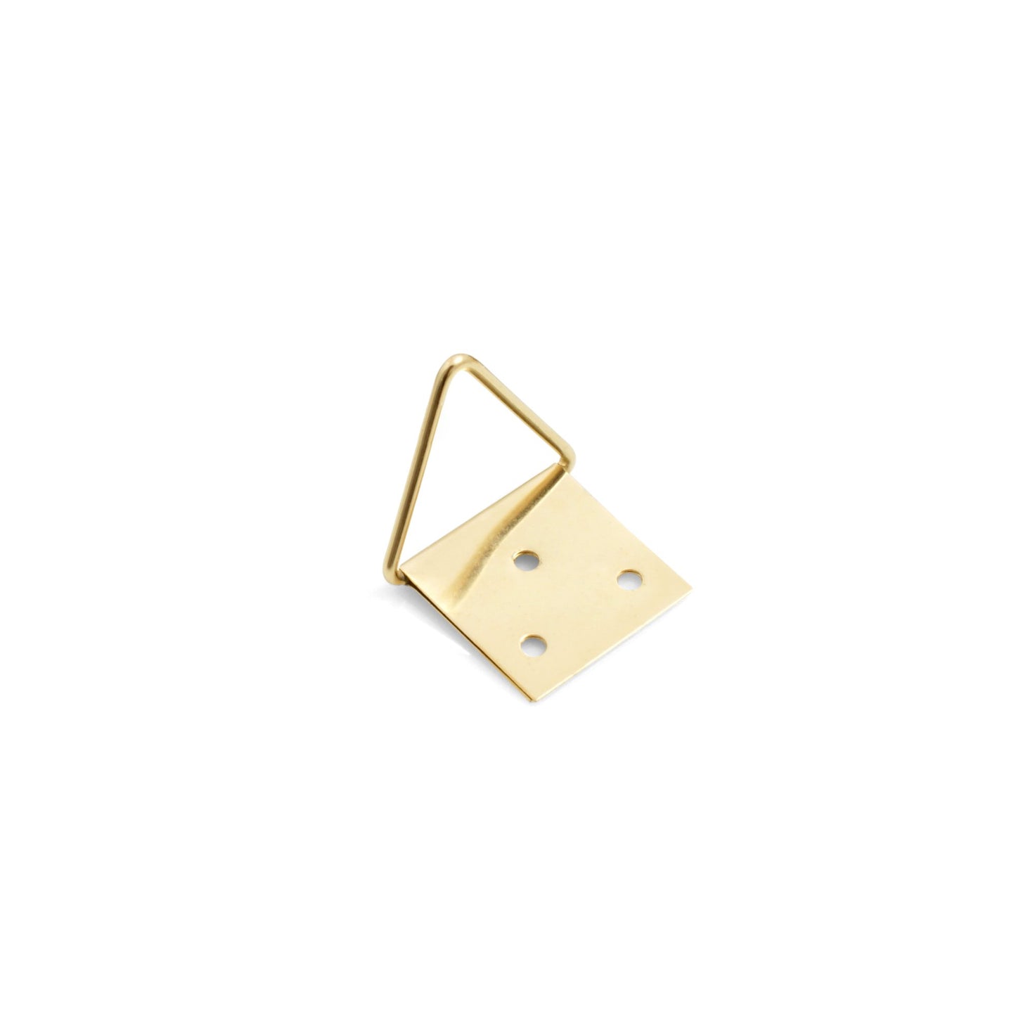 Design61 100 Stück Bilder-Klappösen Klappösen 32x16 mm Bildaufhänger Bildhaken Bilderhaken