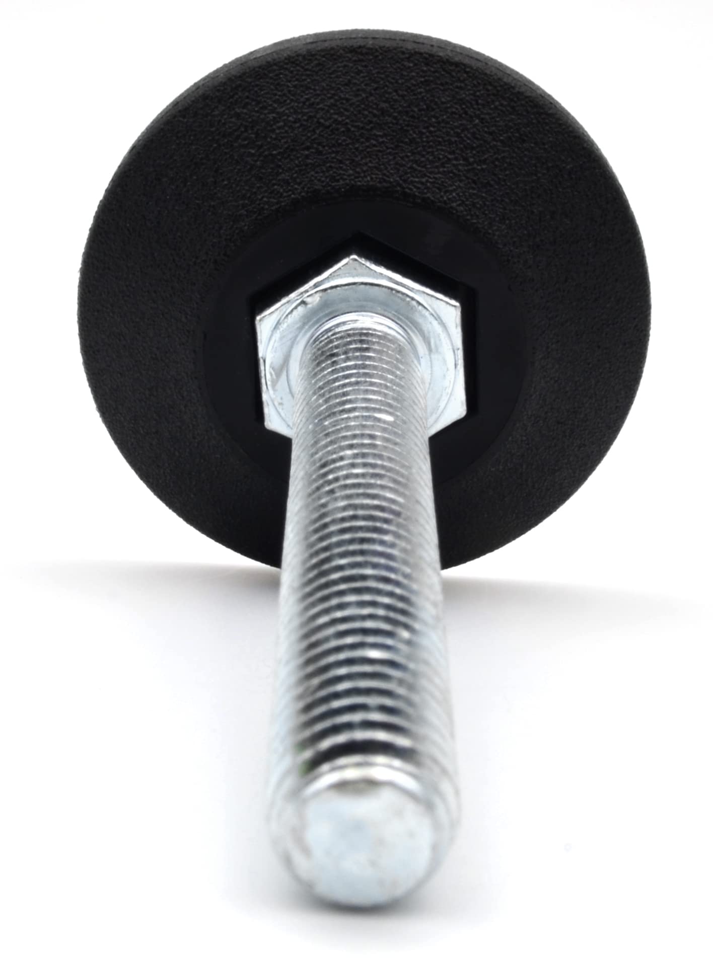 Design61 4X Verstellschraube Justierschraube Ø 38 mm mit verzinkter Stellschraube M10 x 50 mm