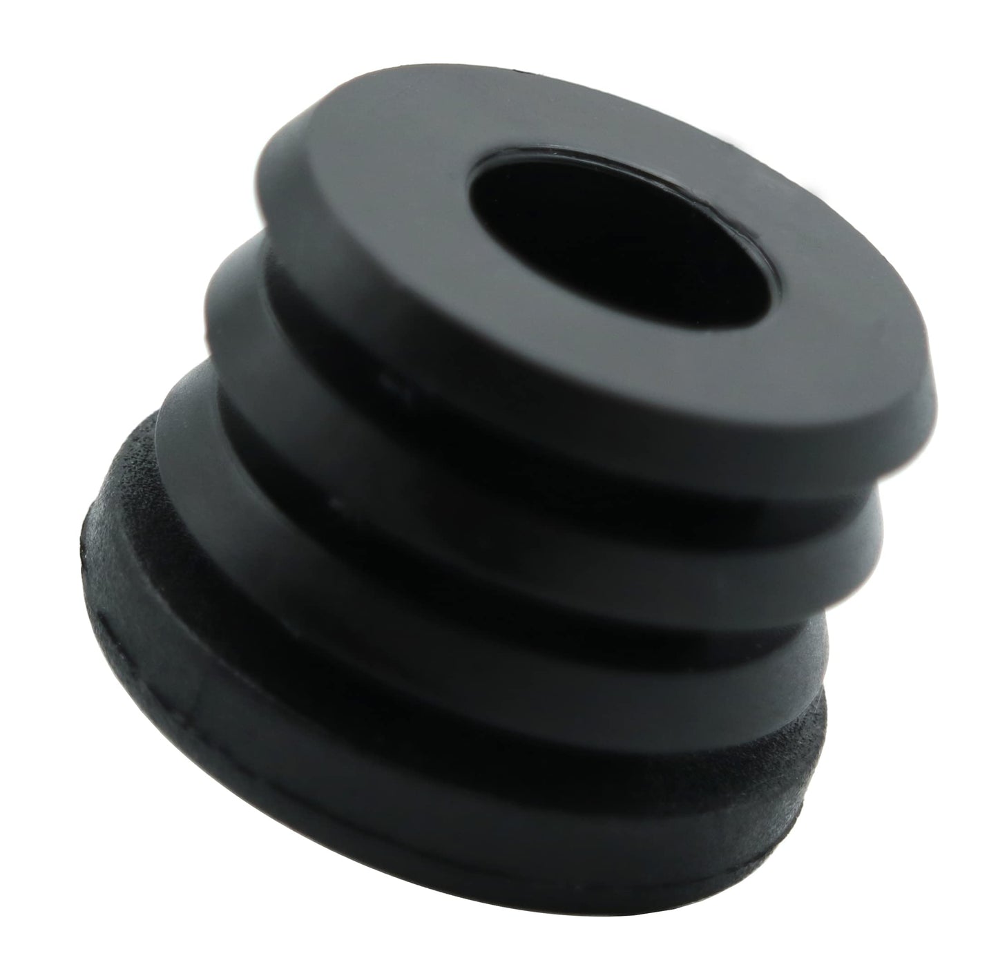 Design61 8x Gewindestopfen Justierstopfen für Rundrohr mit gespritztem Kunststoffgewinde Ø30 mm 1,5-2 mm mit M8 Innengewinde