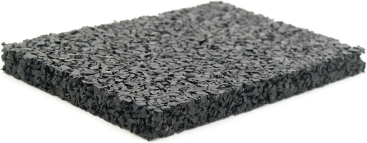 Design61 24 Stück Bautenschutzmatte Terrassenpads Unterlegpads aus Recyceltem EPDM Granulat für Terrassenfliesen Terrassendielen Stelzlager Balkon rutschfest Wetterbeständig 90 x 60 x 8 mm