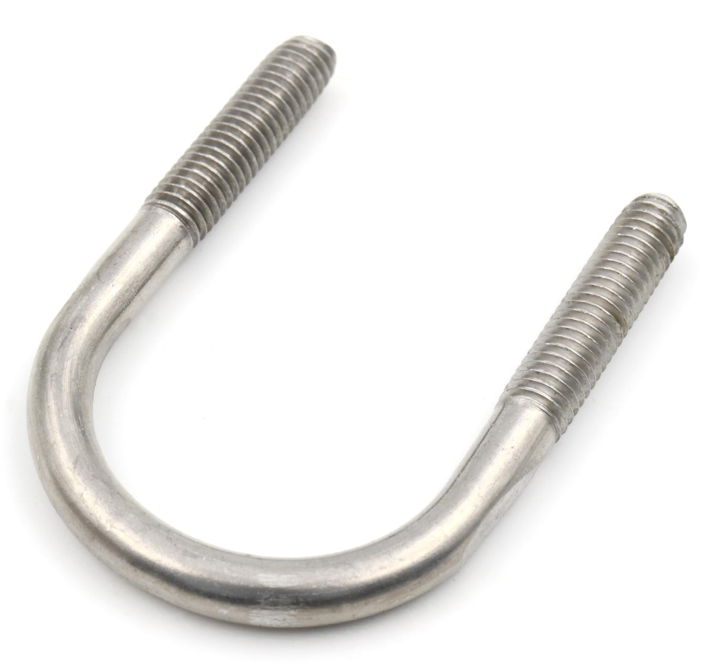 Design61 Bügelschraube Edelstahl Rundstahlbügel Innen Durchmesser Gewindebügel U-Bolzen Rundrohrschelle für Rohrbefestigung Metallbau KFZ Industrie Boot Werkstatt Bau (M6 x 28 mm, 4, stück)