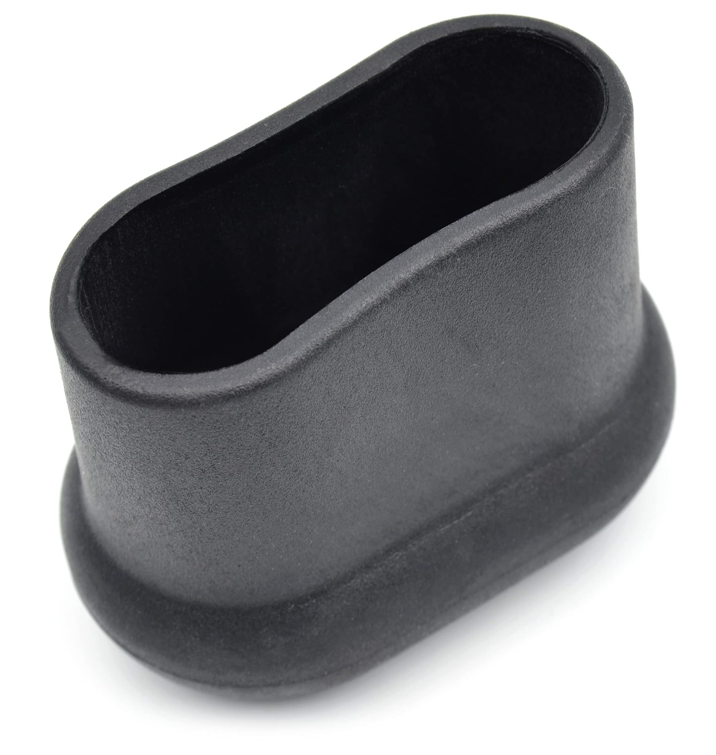Design61 4X capuchons de protection 40x20 mm pour tubes ovales plats Bouchon renforcé en PVC souple