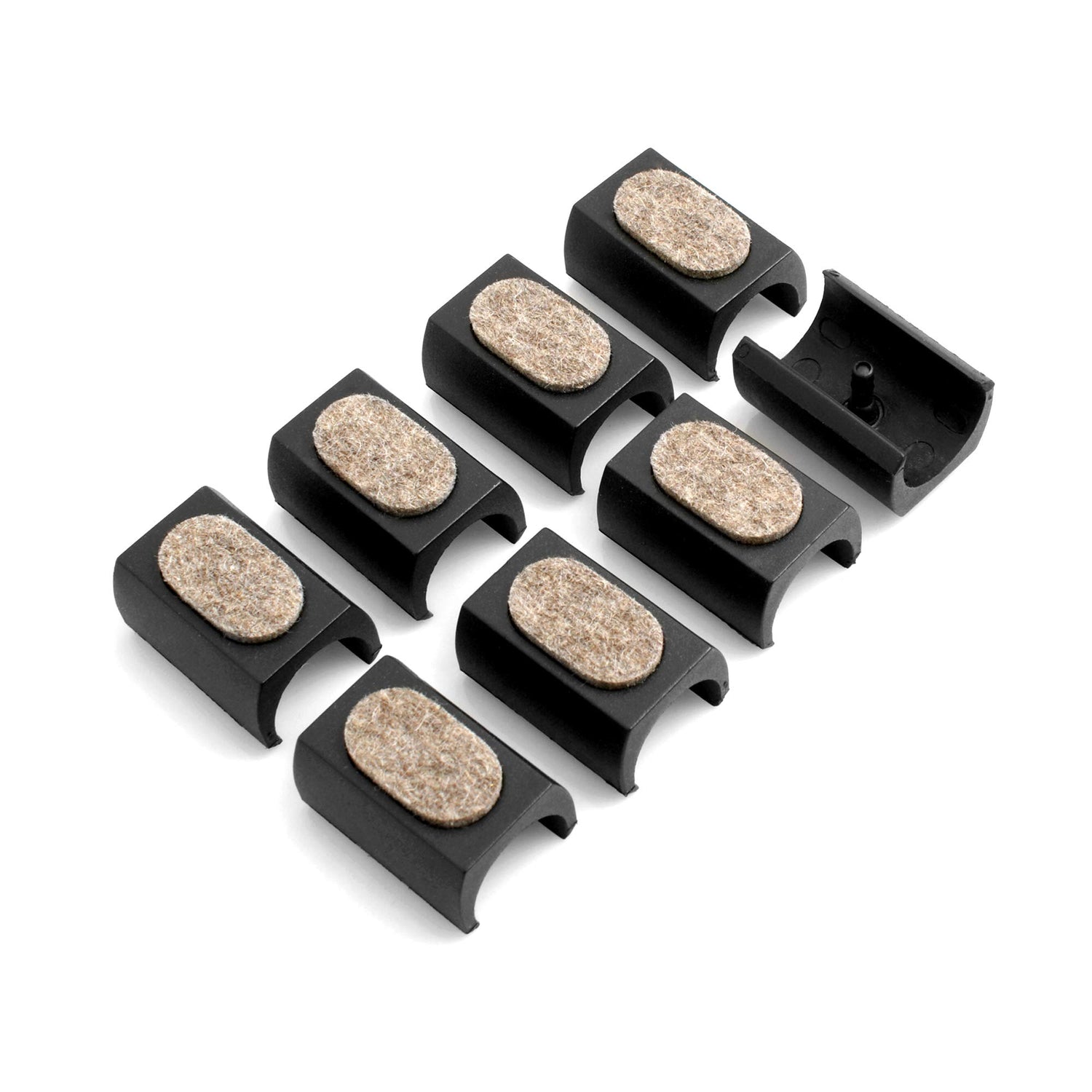 Filzgleiter rund Ø 24–25 mm für Freischwinger Stuhl

Filzgleiter Bodenschutz Parkett und Laminat

Gleiter mit Filz für Metallstuhl Rundrohr

8er Set Filzgleiter Werkzeugfreie Montage

Leise gleitende Stuhlgleiter für Fliesenboden