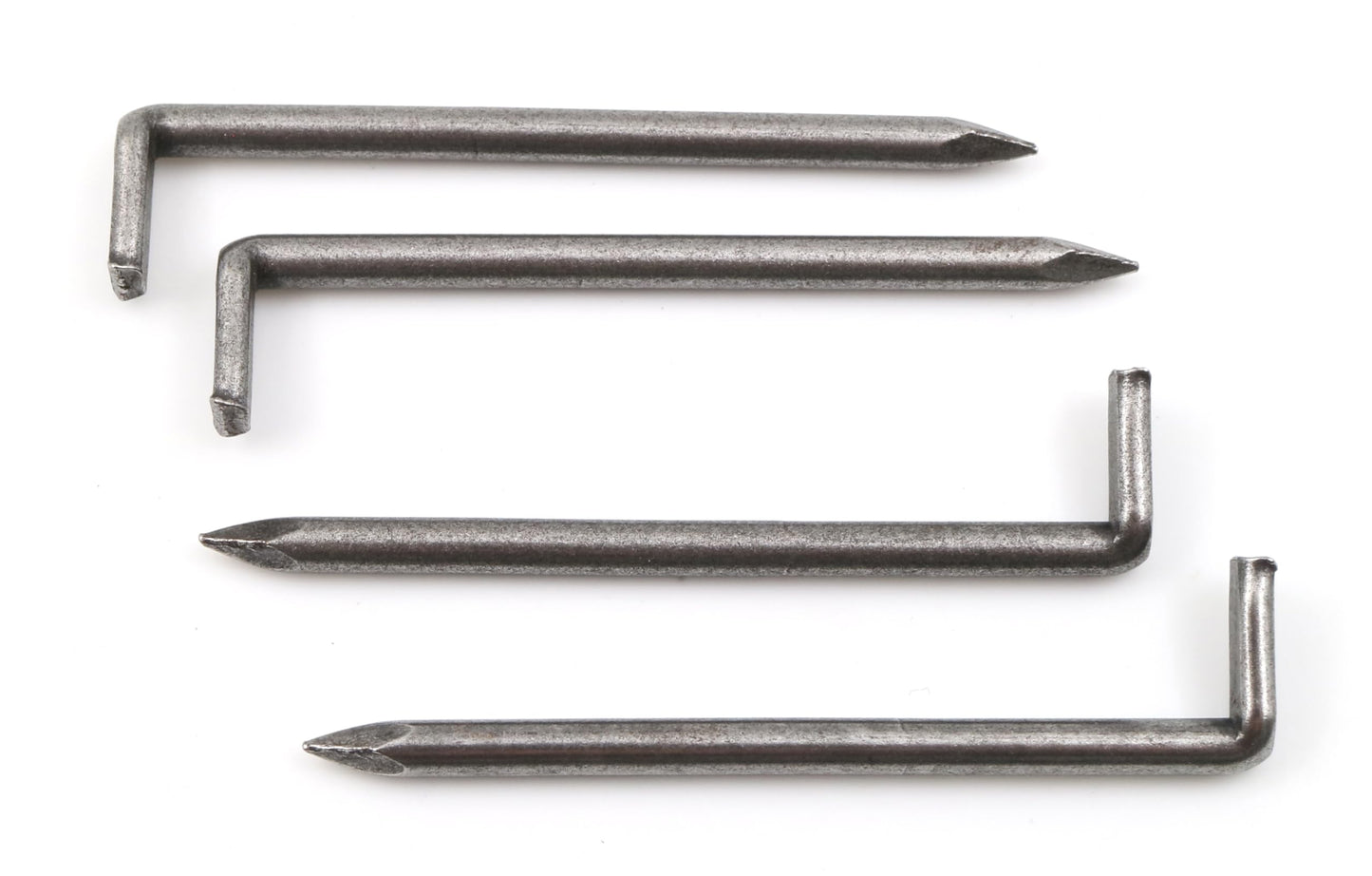 Design61 25x Konsolhaken Stahlhaken Haken Ø 3,0 x L 50 mm Eisen