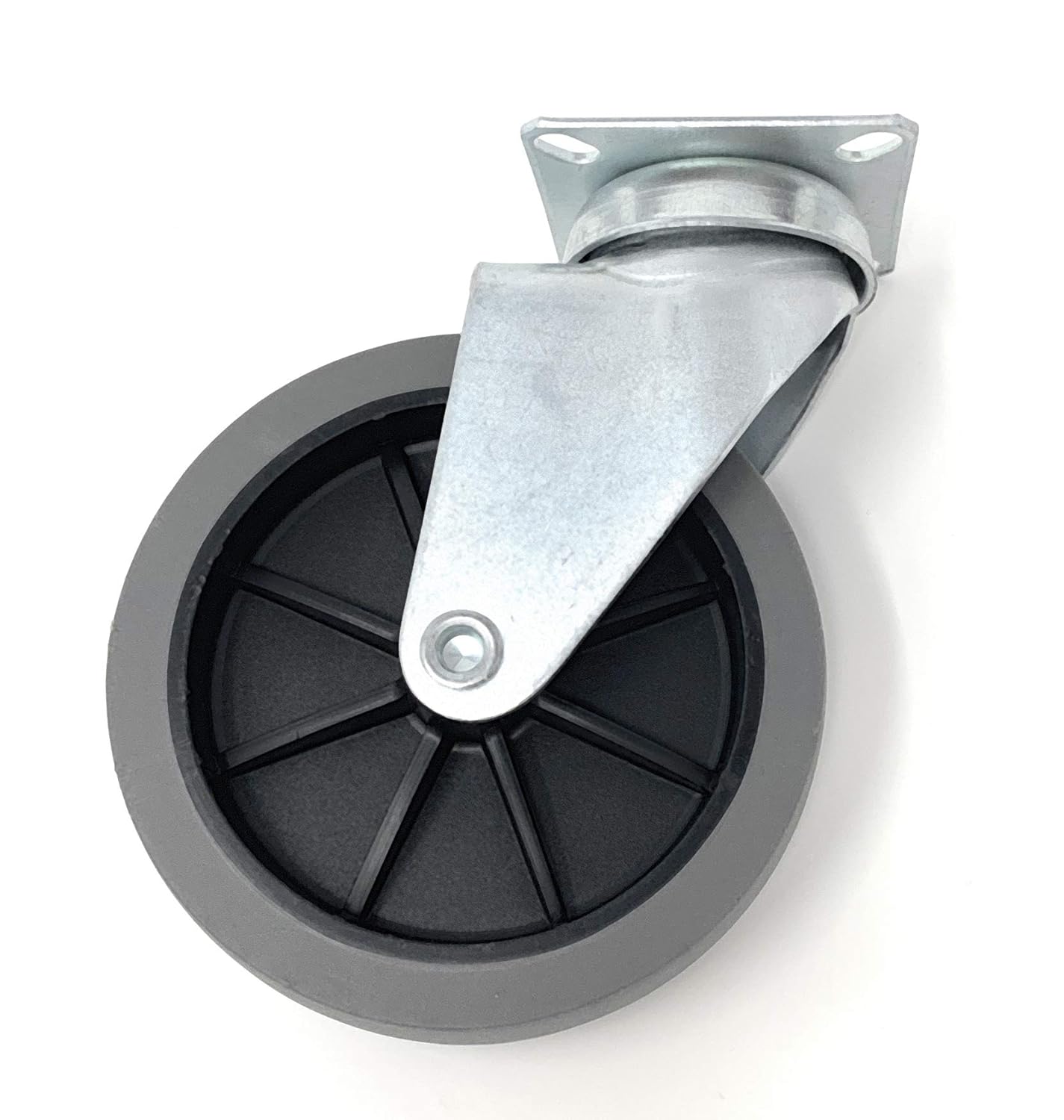 Design61 Lenkrolle Apparaterolle ohne Feststeller Ø100 Höhe 125 mm