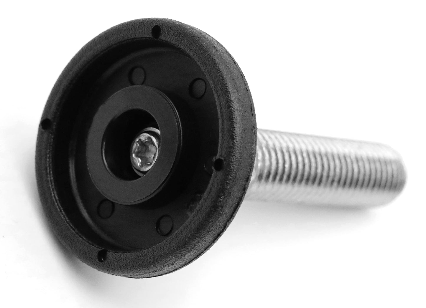 Vis de réglage Design61 4X Ø 38 mm avec vis de réglage galvanisée M12 x 100 mm (base rotative)