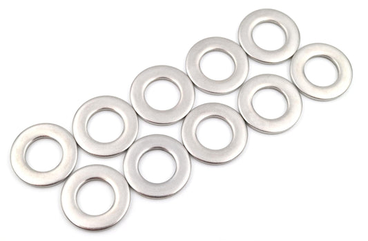 Design61 Edelstahl Spannscheibe DIN 125A / DIN 9021 Unterlegscheibe A2 V2A – AISI 304 Rostfrei & korrosionsbeständig Hochwertige Unterlagscheibe (10, M12 Ø24)
