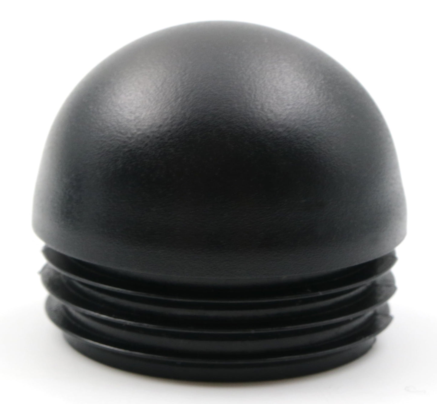 Design61 4X Lamellenstopfen für Rundrohre mit Kugelkopf Ø 38-38,5 mm in Schwarz