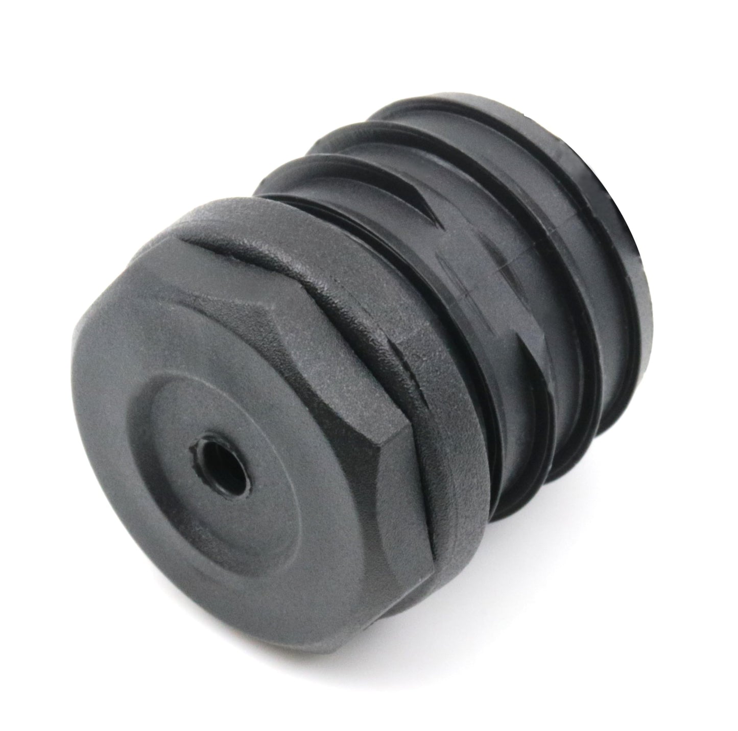 Design61 4x bouchons de réglage pour tubes ronds, bouchons de tubes, bouchons filetés 30 mm x épaisseur de paroi 1-1,5 mm