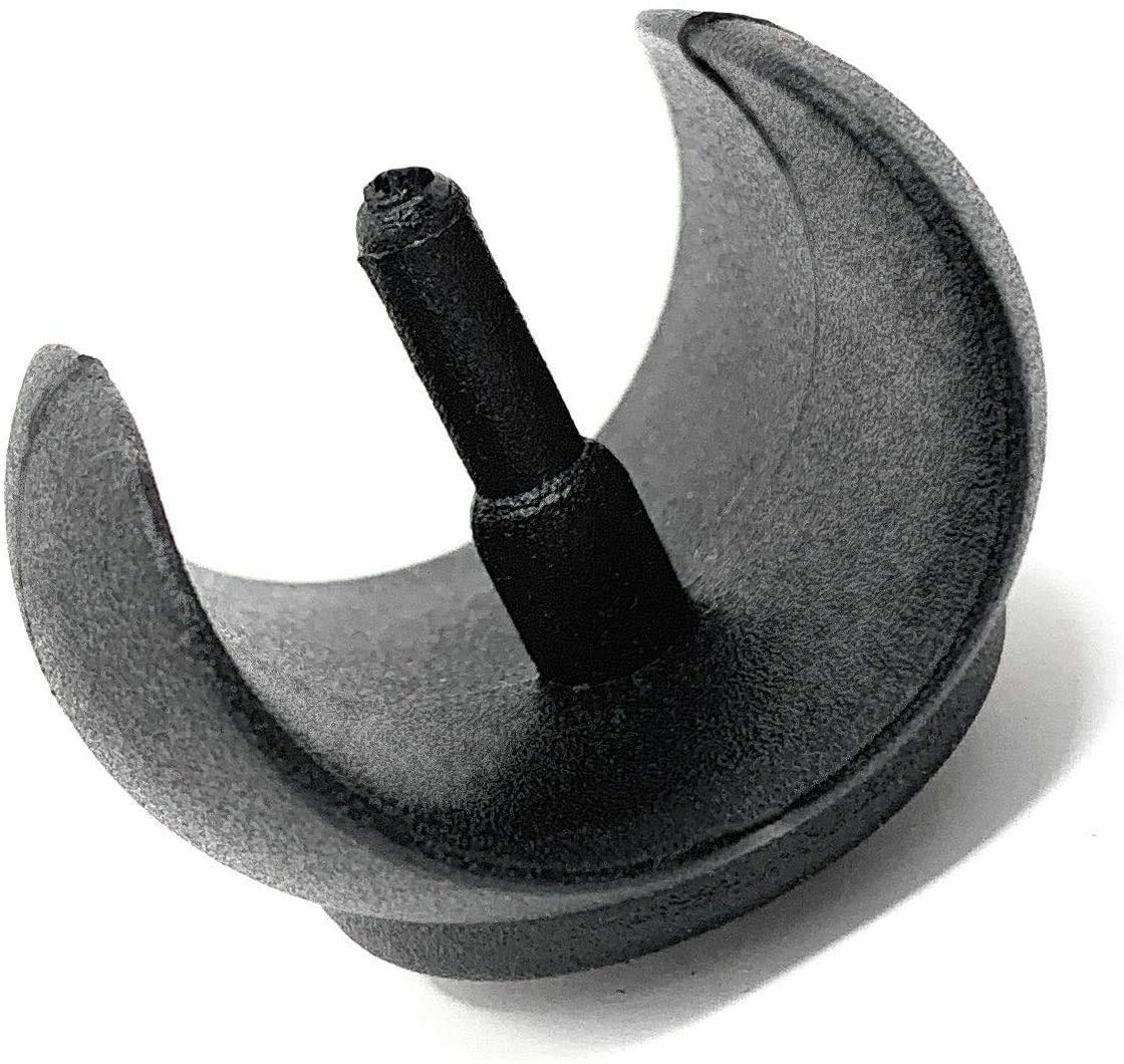 Design61 Filzgleiter 8er Set Stuhlgleiter Bodenschongleiter Ø 18-20 mm Silencer Möbelgleiter Klemmschalengleiter mit geräuschdämpfender Filzgleitfläche