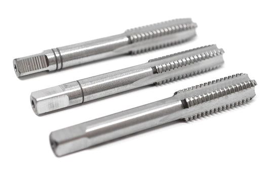 Design61 HSS-G Handgewindebohrer Gewindebohrerset DIN 352 3-TLG., rechts blank M8 x 63 x 1,25