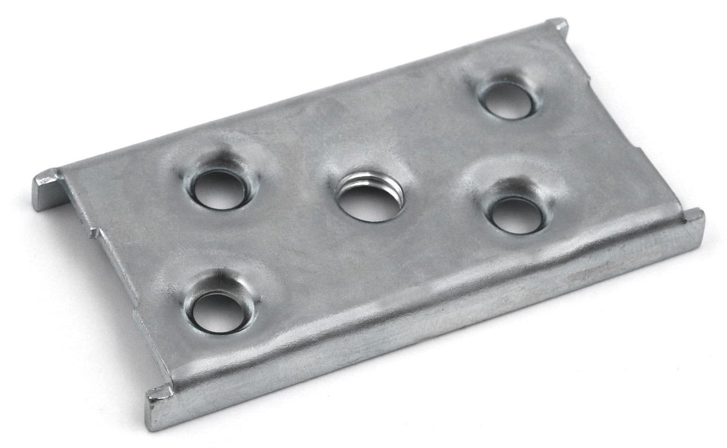 Design61 4er Set Bettbeschläge Bettverbinder Bettbeschlag für Lattenrost Möbelverbinder komplett Set zum Schrauben 65 mm