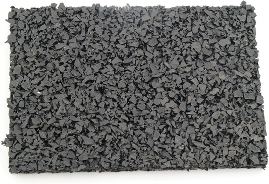 Design61 60 Stück Bautenschutzmatte Terrassenpads Unterlegpads aus Recyceltem EPDM Granulat für Terrassenfliesen Terrassendielen Stelzlager Balkon rutschfest Wetterbeständig 90 x 60 x 3 mm