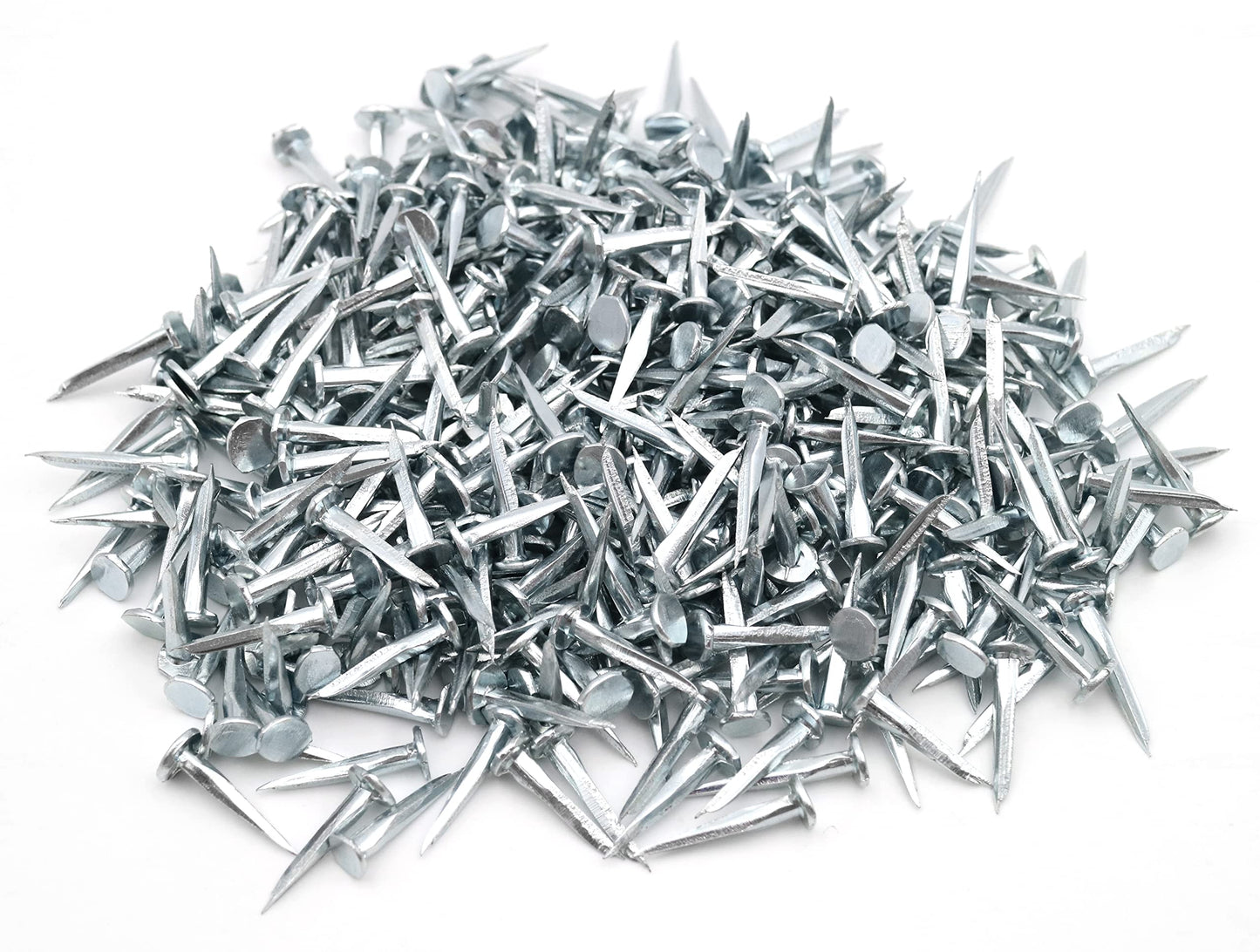 Design61 Feingeschnittene Nägel 16 mm 200g (ca. 400 Stück) verzinkt blau