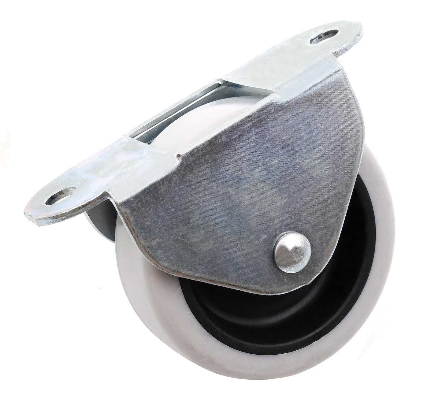 Design61 4x Kastenbockrolle Bettkastenrolle Möbelrolle 50x17 mm mit weicher Lauffläche