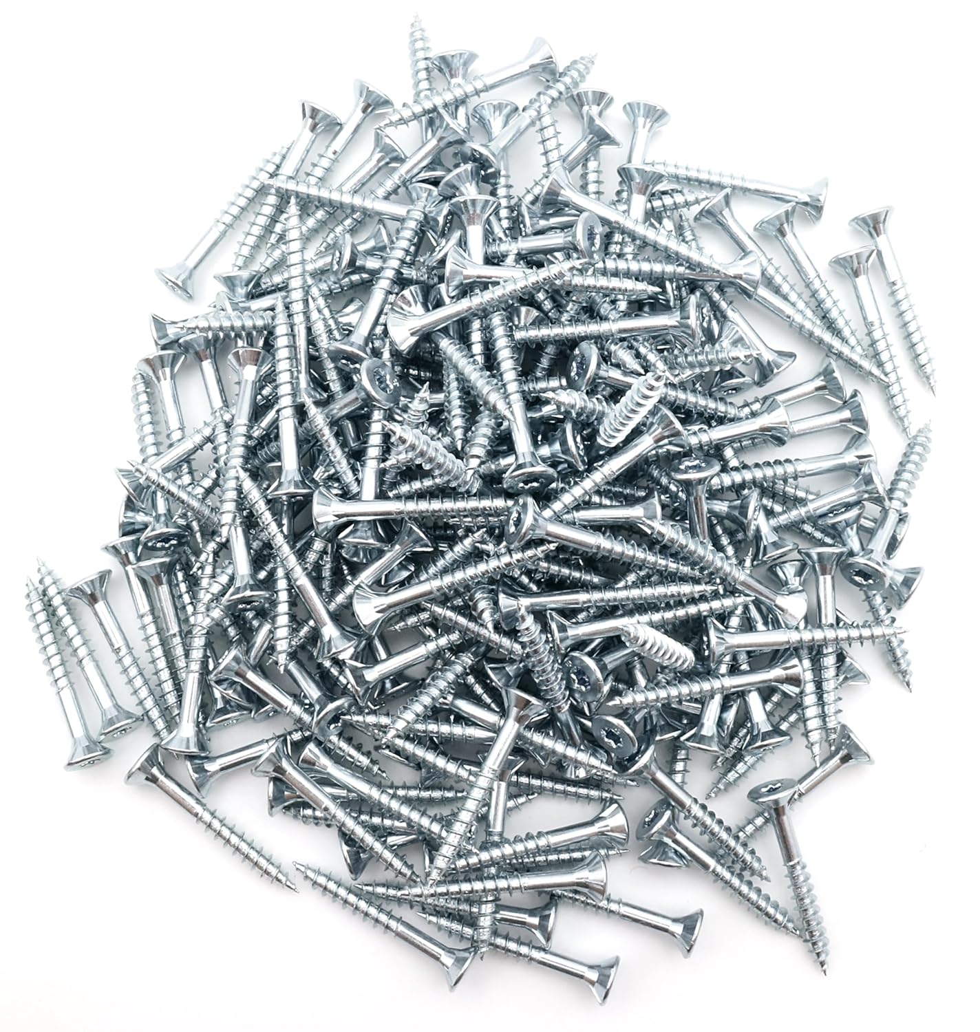 Design61 200x Holzschrauben Spanplattenschrauben Senkkopf 4,5x35mm TX-Antrieb Teilgewinde für Innen & Außen geeignet für Holz Spanplatte MDF Hartholz Schrauben für Dübel Stein Beton